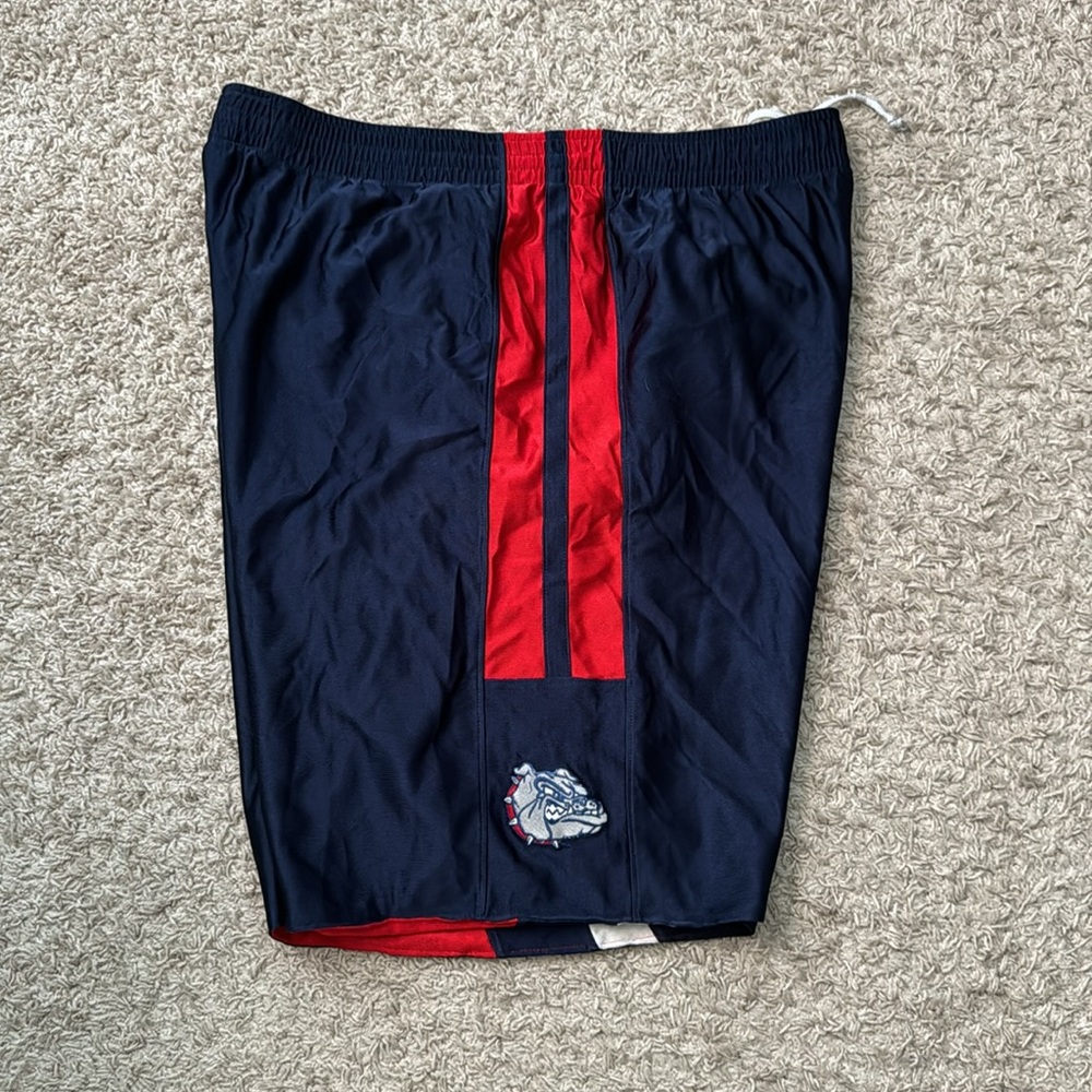 RARE Mens Nike Gonzaga Bulldogs Basketball Reversible Shorts Embroidered Size XL - Picture 6 of 7